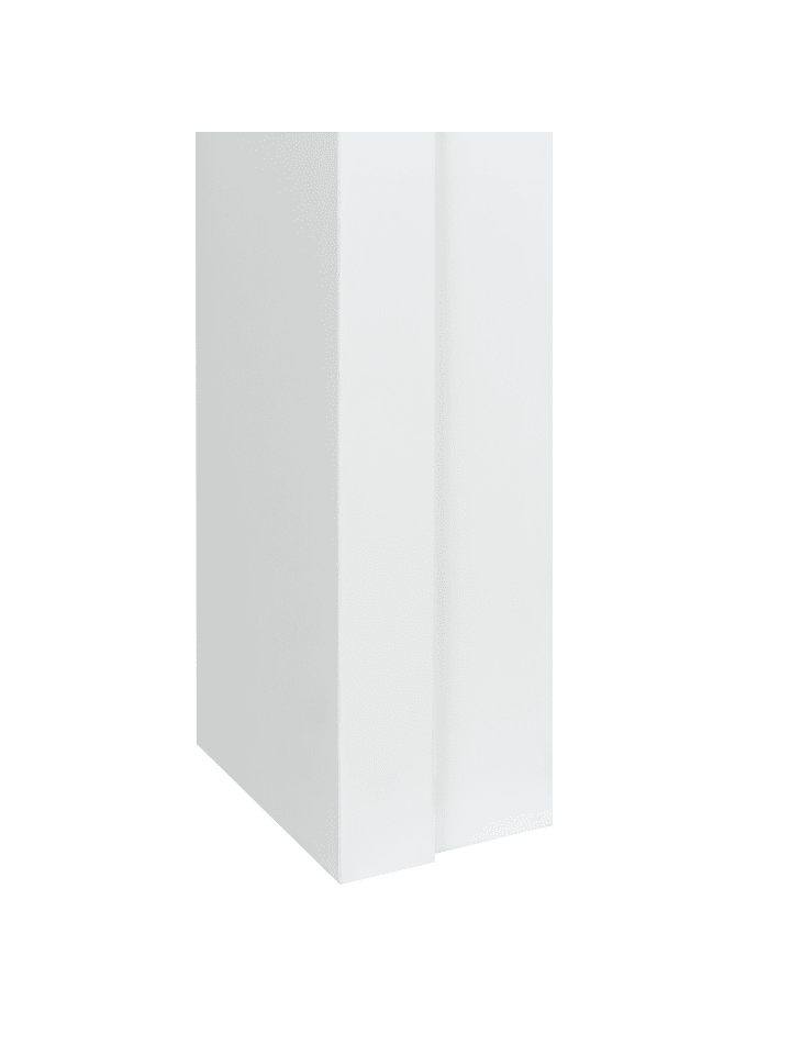 Beliani Kaminumrandung BUSSELTON in Weiß - (W) 110 x (H) 106 x (L) 23 cm günstig kaufen onesize