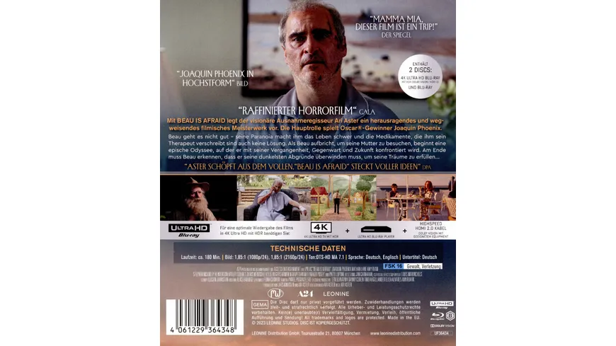 Beau is Afraid  (+ Blu-ray)