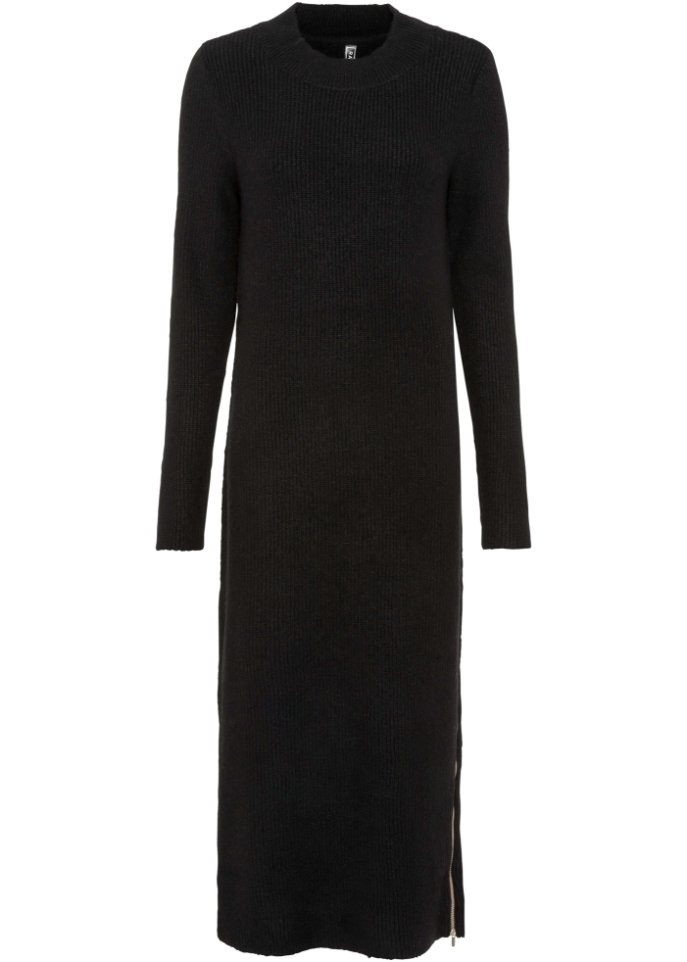 Strickkleid mit Reißverschluss