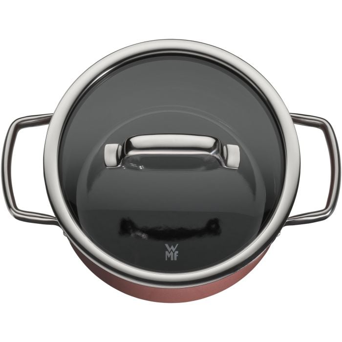 WMF Fusiontec Mineral Topf-Set 3-teilig, Rose Quartz