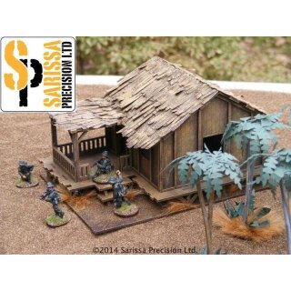 Low Planked-Style Village House (28 mm)