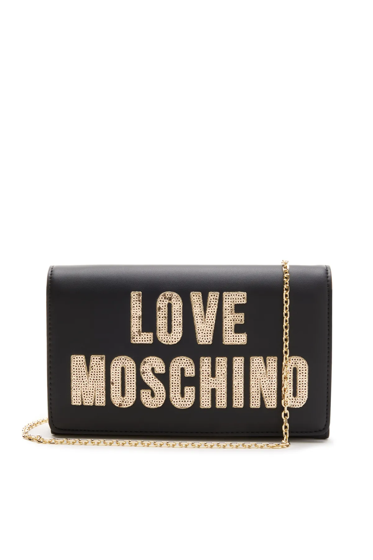 1'ASLAN  Love Moschino Damen Umhängetasche Schwarz JC4293PP0IKK100A