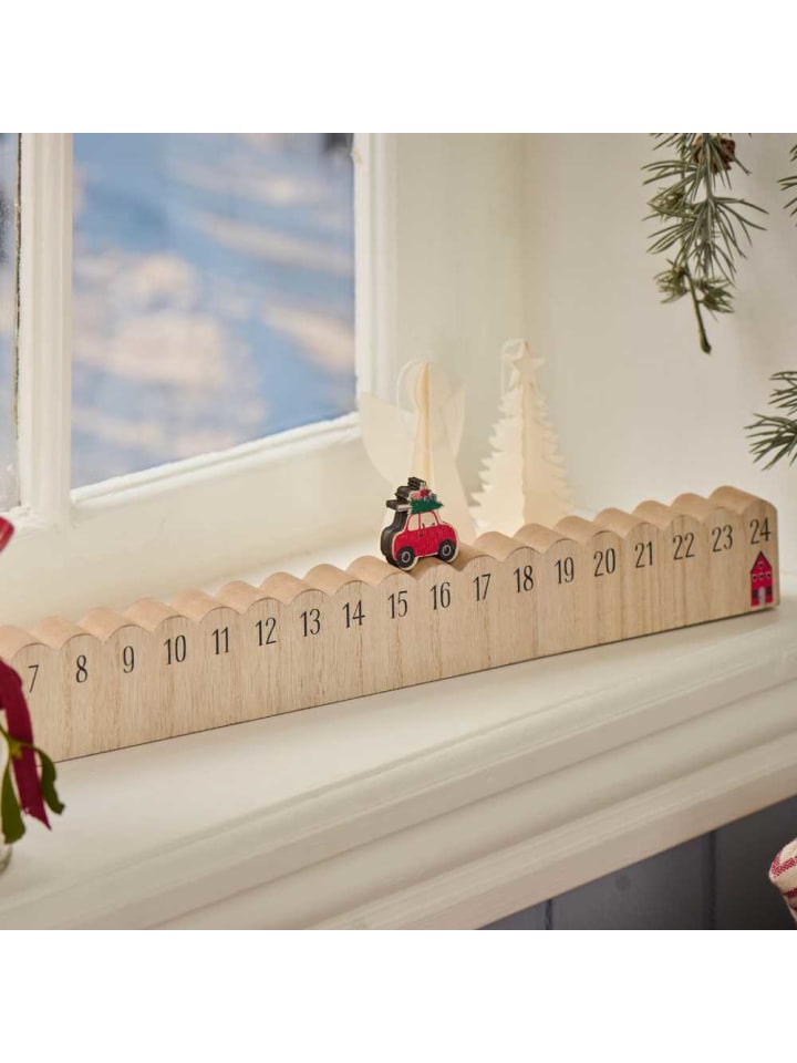 IB Laursen Weihnachtskalender Fahrendes AUTO 50 cm günstig kaufen onesize