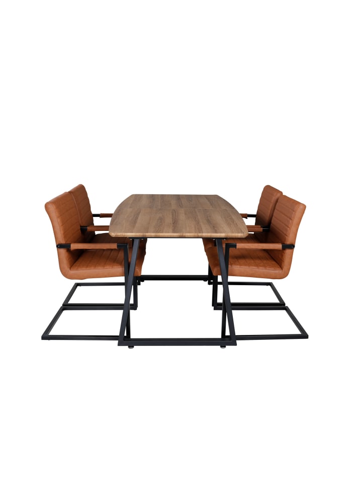 ebuy24 Essgruppe Inca 41 Braun 85 x 160 cm günstig kaufen onesize