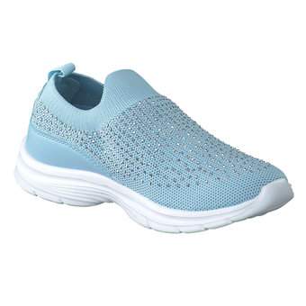 Barbarella Slip On Sneaker in blau