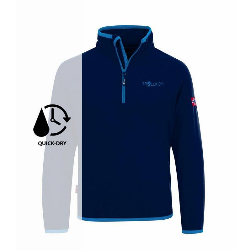 Trollkids Nordland Fleecejacke Kinder
