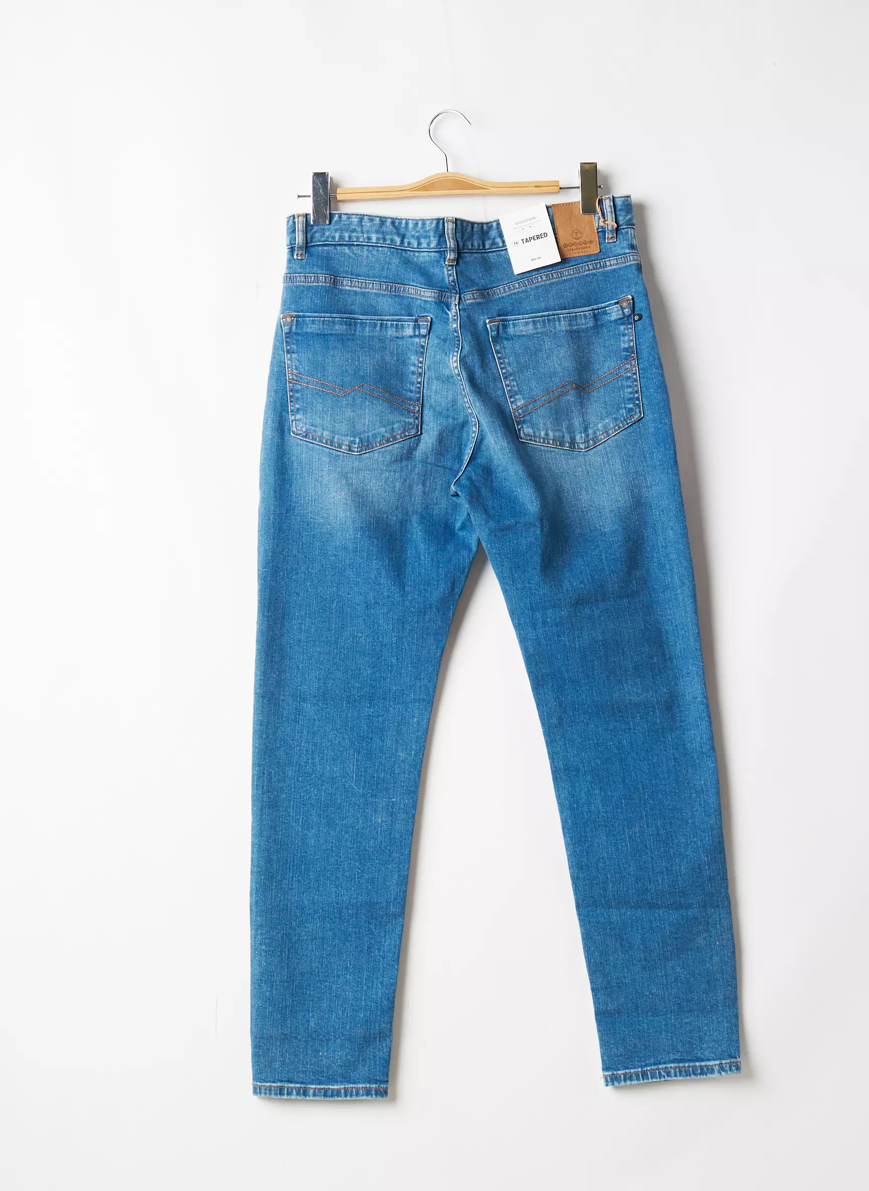 Bonobo Jeans Coupe Slim Homme couleur bleu
