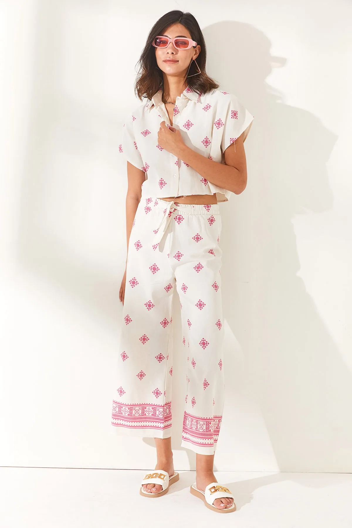 Olalook  Zweiteiler - Rosa - Oversized