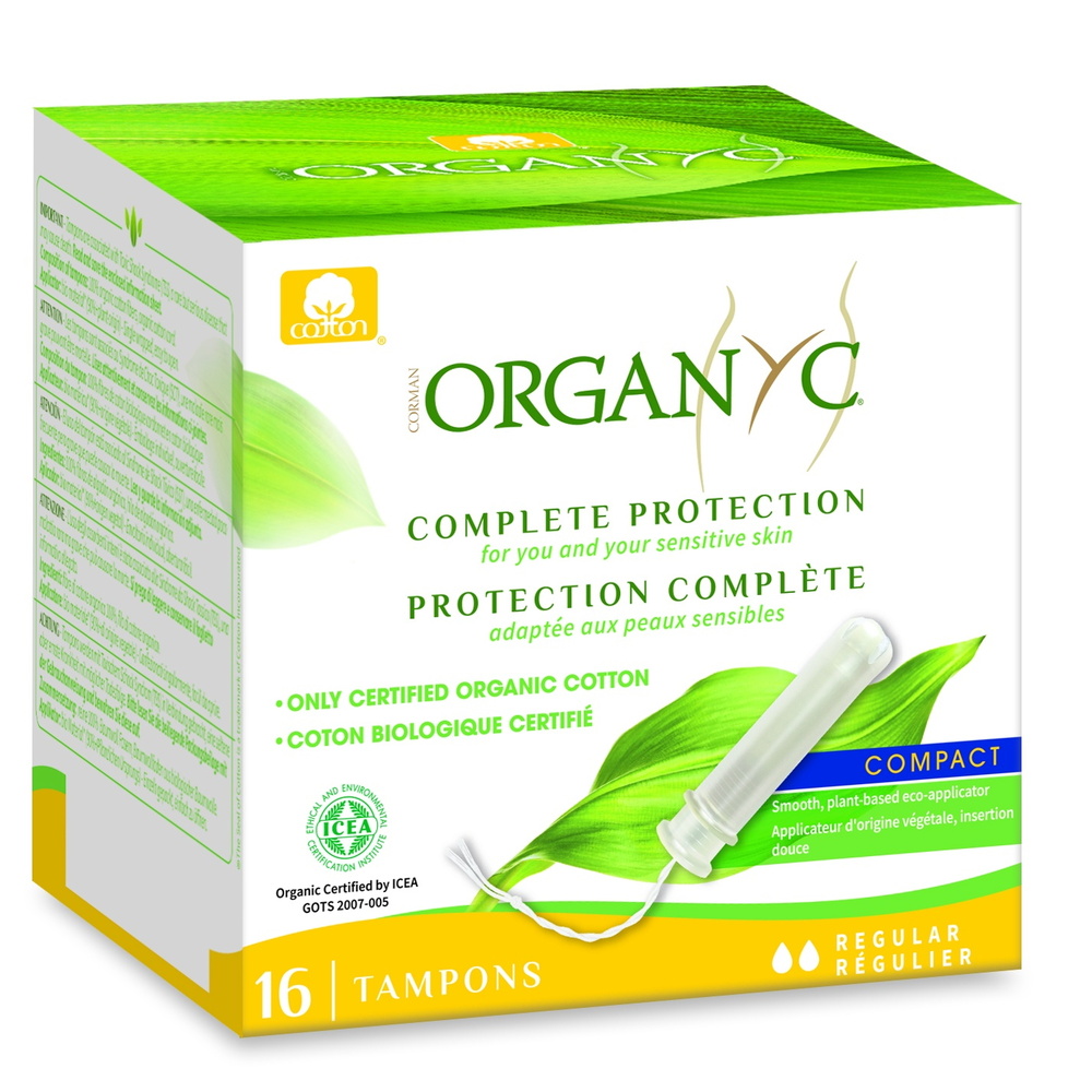 organyc TAMPON COMPACT NORMAL 16u protection menstruelle