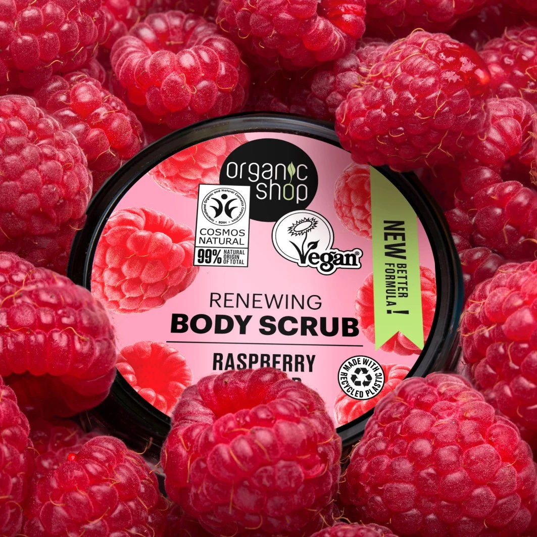 Organic Shop Málna Gyümölcsös Testradír
