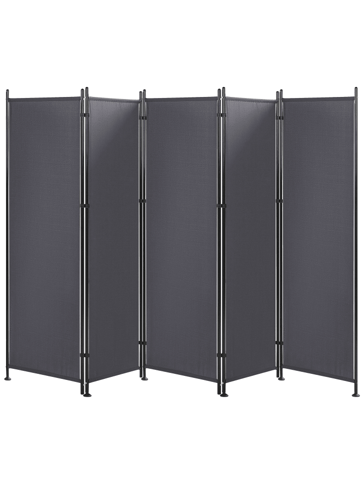Beliani Paravent NARNI in Grau - (W) 267 x (H) 170 x (L) 2 cm günstig kaufen onesize