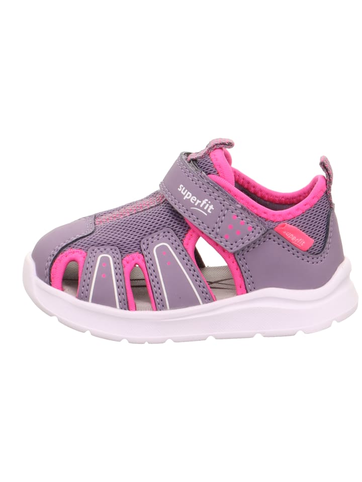 superfit Lauflernsandale WAVE in Lila/Pink günstig kaufen