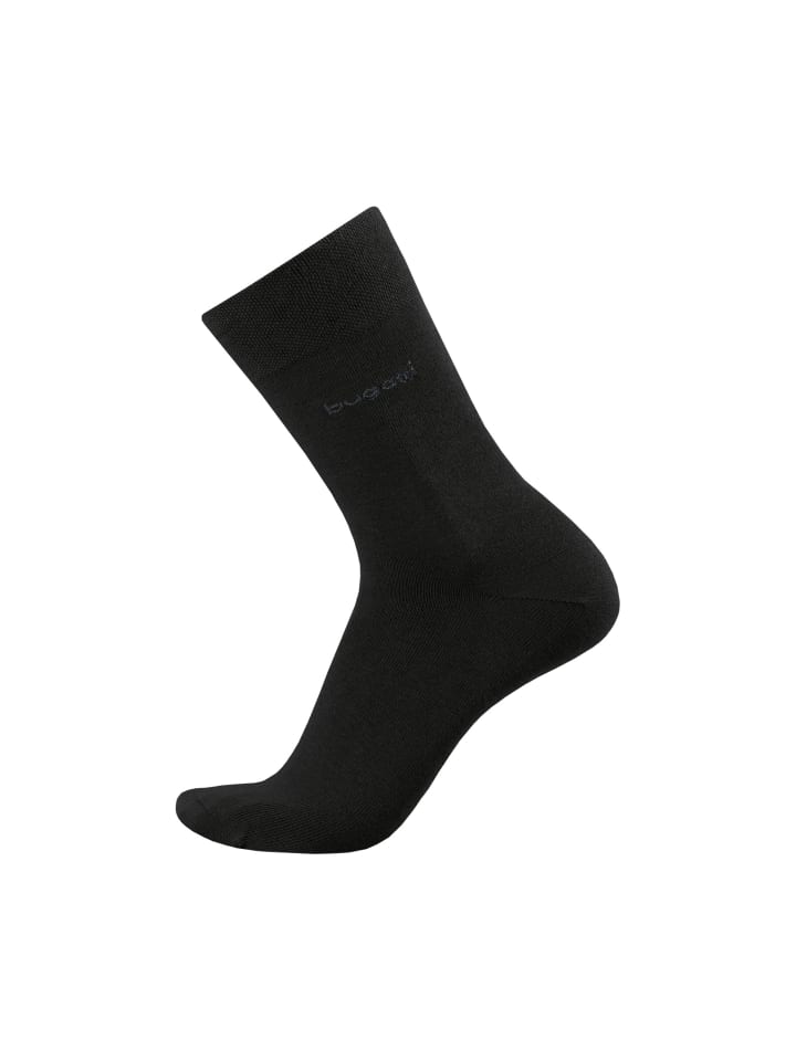 Bugatti 6er Pack halbhohe Businesssocken  in black günstig kaufen 47-50