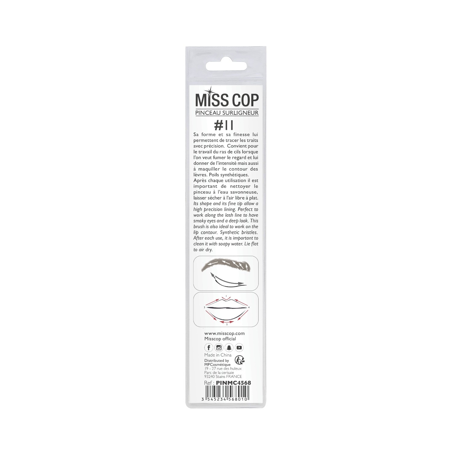 Miss Cop četkica za highlighter