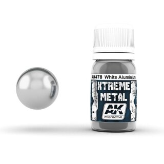AK - Xtreme Metal White Aluminium 30 ml
