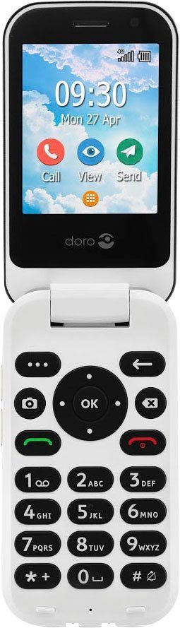 Doro 7080 Smartphone (7,11 cm/2,8 Zoll, 4 GB Speicherplatz, 5 MP Kamera)