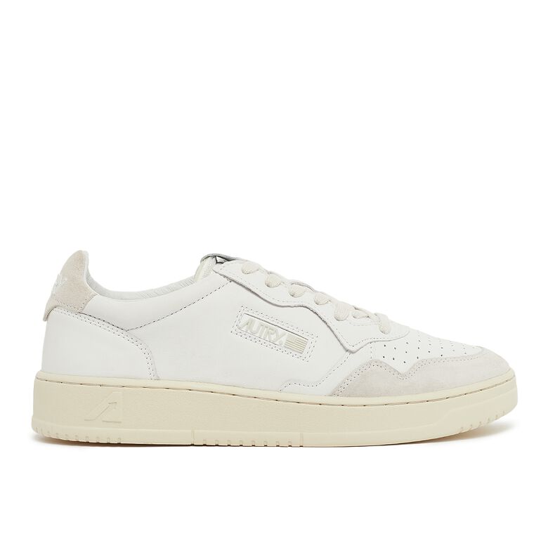Autry Open Low leat/leat white