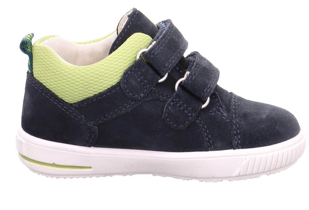 MOPPY - Blau/HellgrünSneaker low mit Klettverschluss