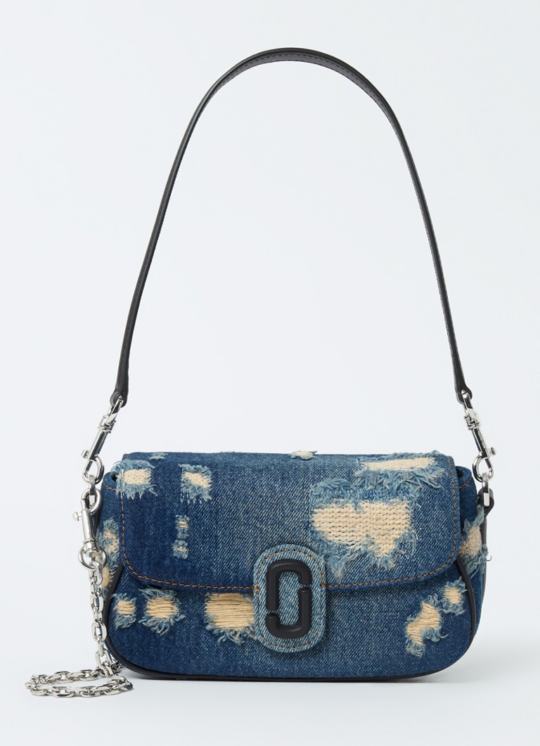 Marc Jacobs  The Clover crossbodytas van denim met afneembare schouderriem