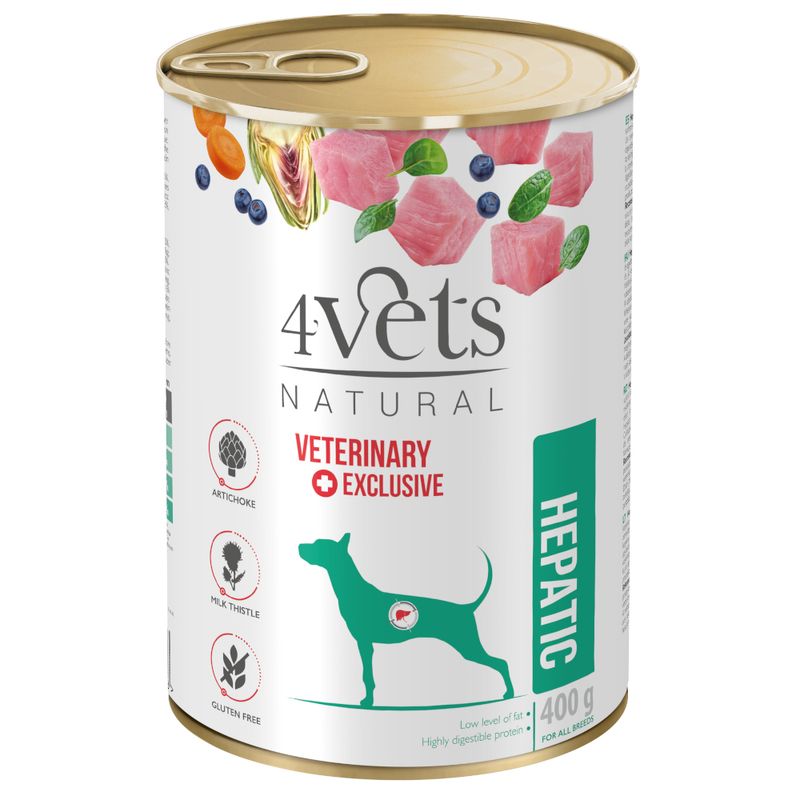 4Vets Natural Hund Hepatic 400 g