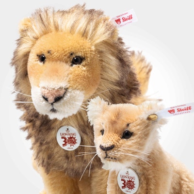 Disney Lion King Mufasa und Simba 30. Jubiläum, 17 cm, mehrfarbig