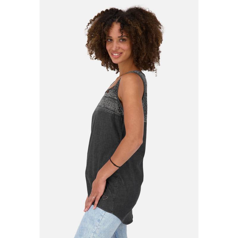 ALIFE AND KICKIN CarliAK DNM B Kurzarmbluse Damen