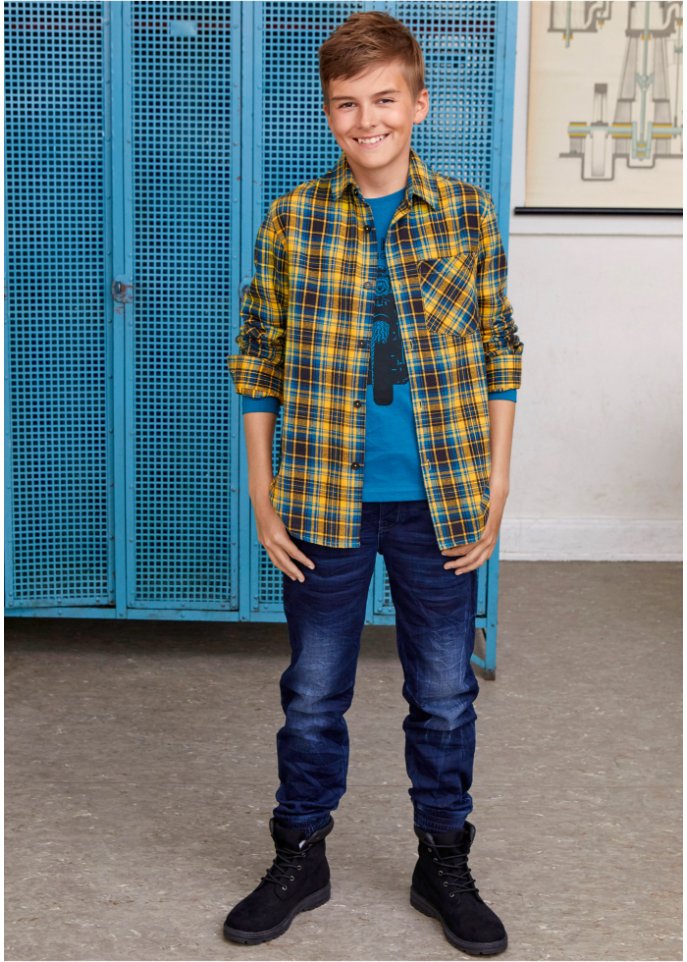 Jungen Sweatjeans, elastischer Bund, Slim Fit