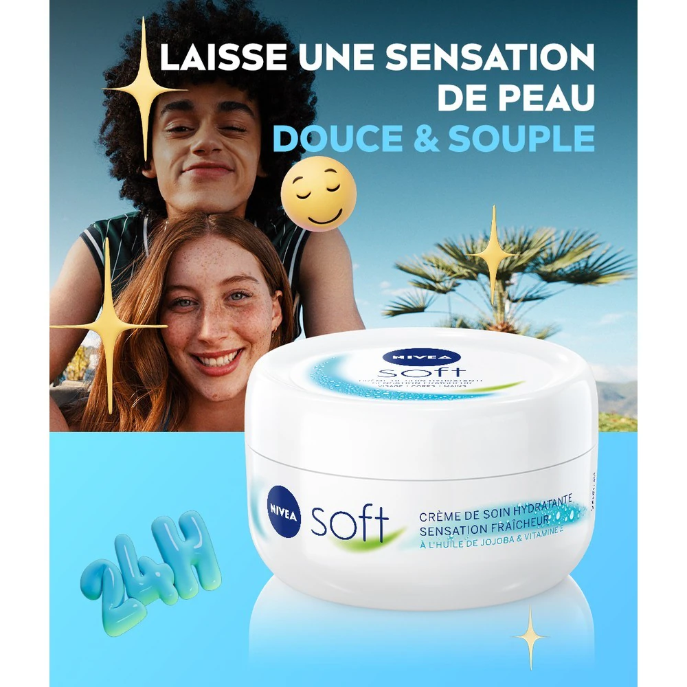 NIVEA večnamenska vlažilna krema za obraz, telo in roke