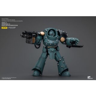 Warhammer The Horus Heresy Actionfigur 1/18 Tartaros Terminator Squad Terminator With Combi-Bolter And Chainfist 12 cm
