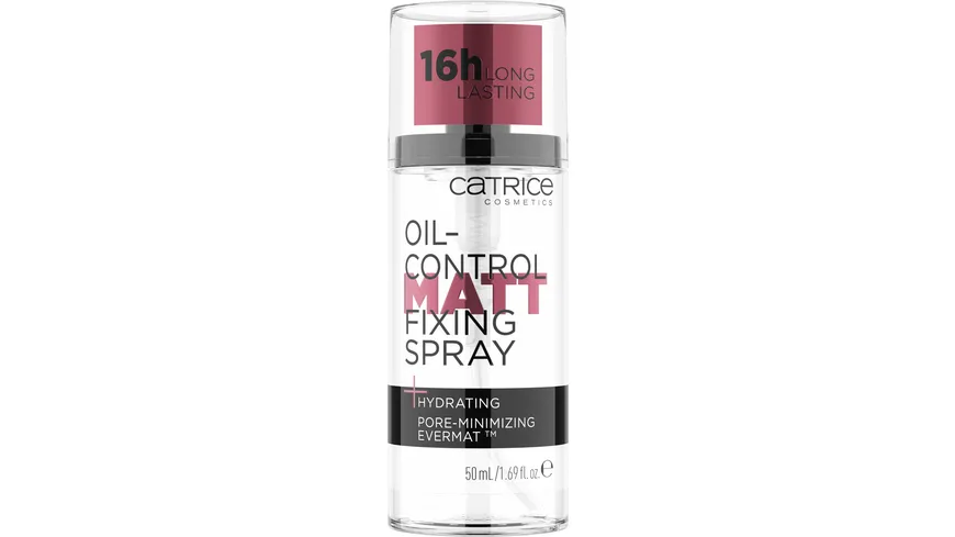 Catrice Oil-Control Matt Fixing Spray transparent - transparent