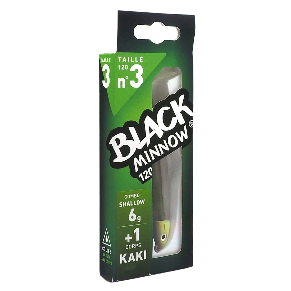 Soft Lure Shad Fiiish Combo Black Minnow 120 matala 12 cm, 6 g