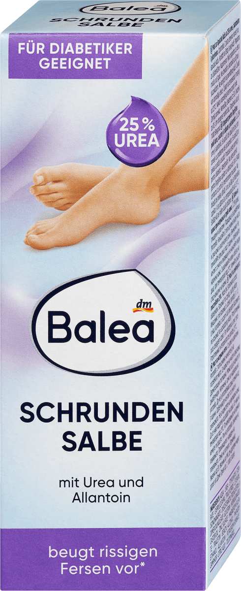 Fußcreme Schrundensalbe 25% Urea, 50 ml
