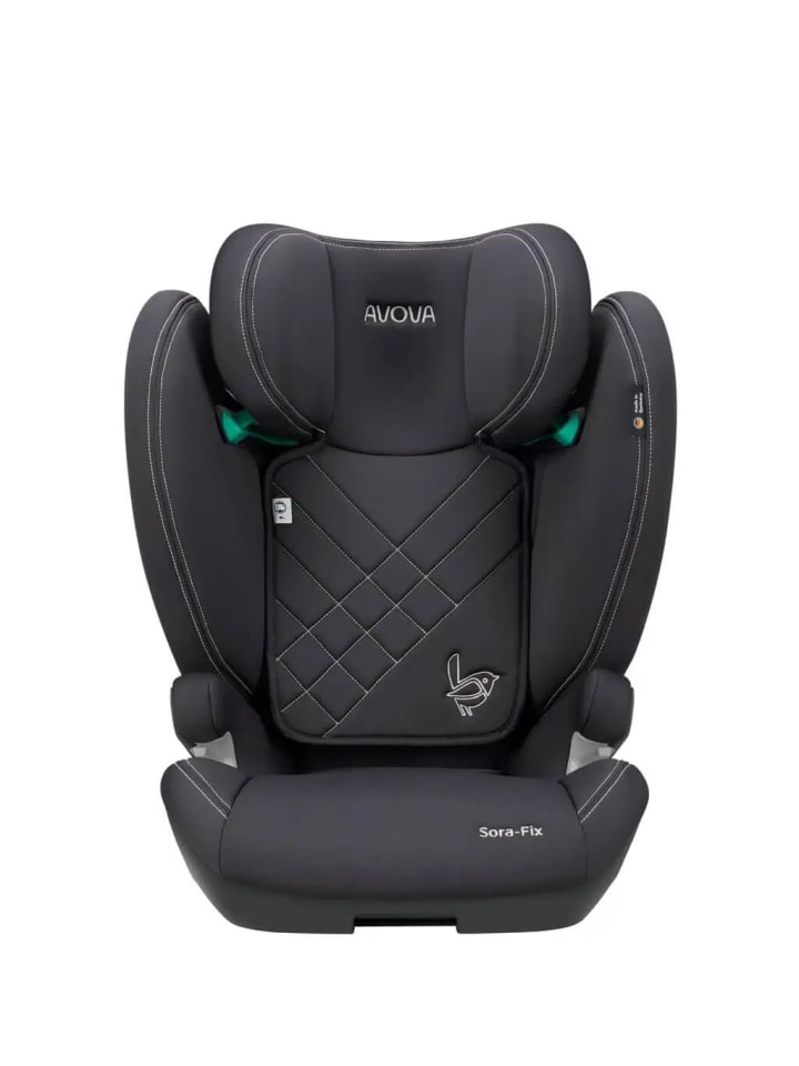 AVOVA Avova Sora-Fix Kindersitz 100 cm  - 150 cm / 4-12 Jahre - Farbe: Grey & Black günstig kaufen onesize
