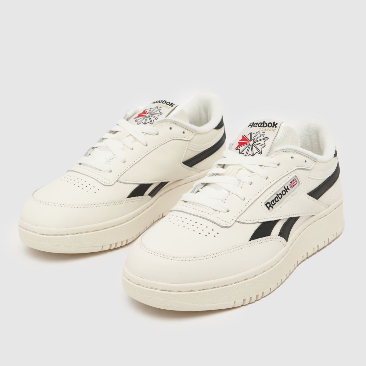 Reebok Club C Double Revenge – Vita och svarta träningsskor