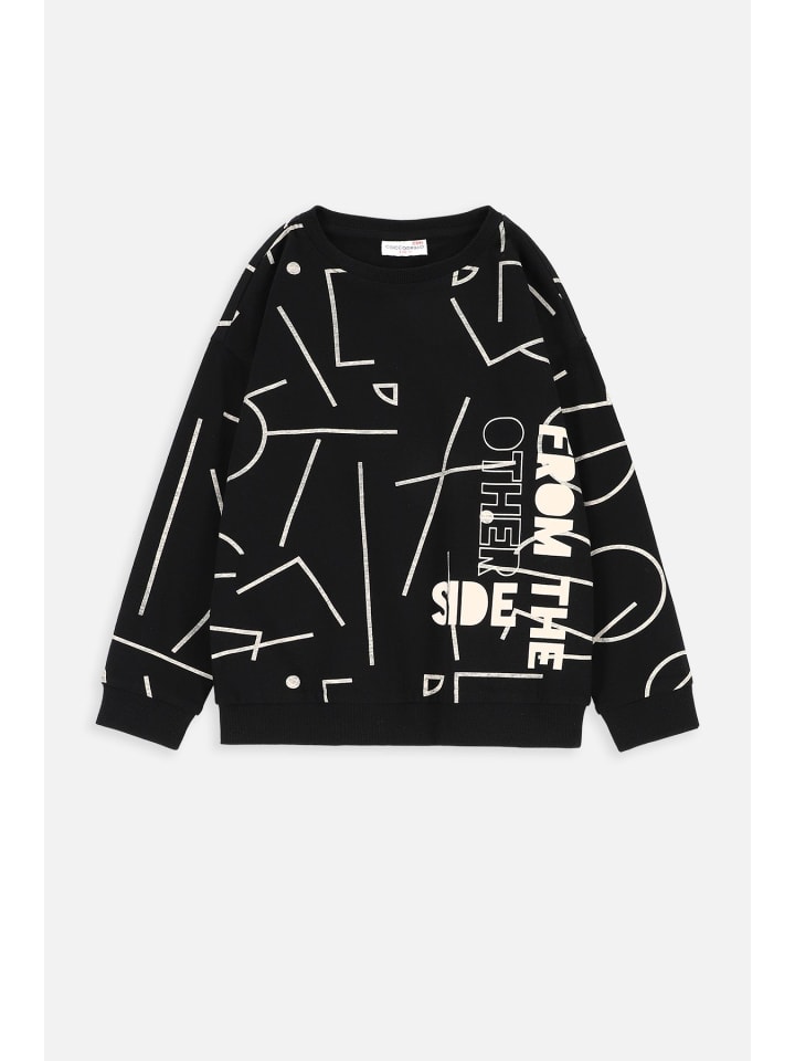 Coccodrillo Langärmeliges T-shirt in schwarz günstig kaufen