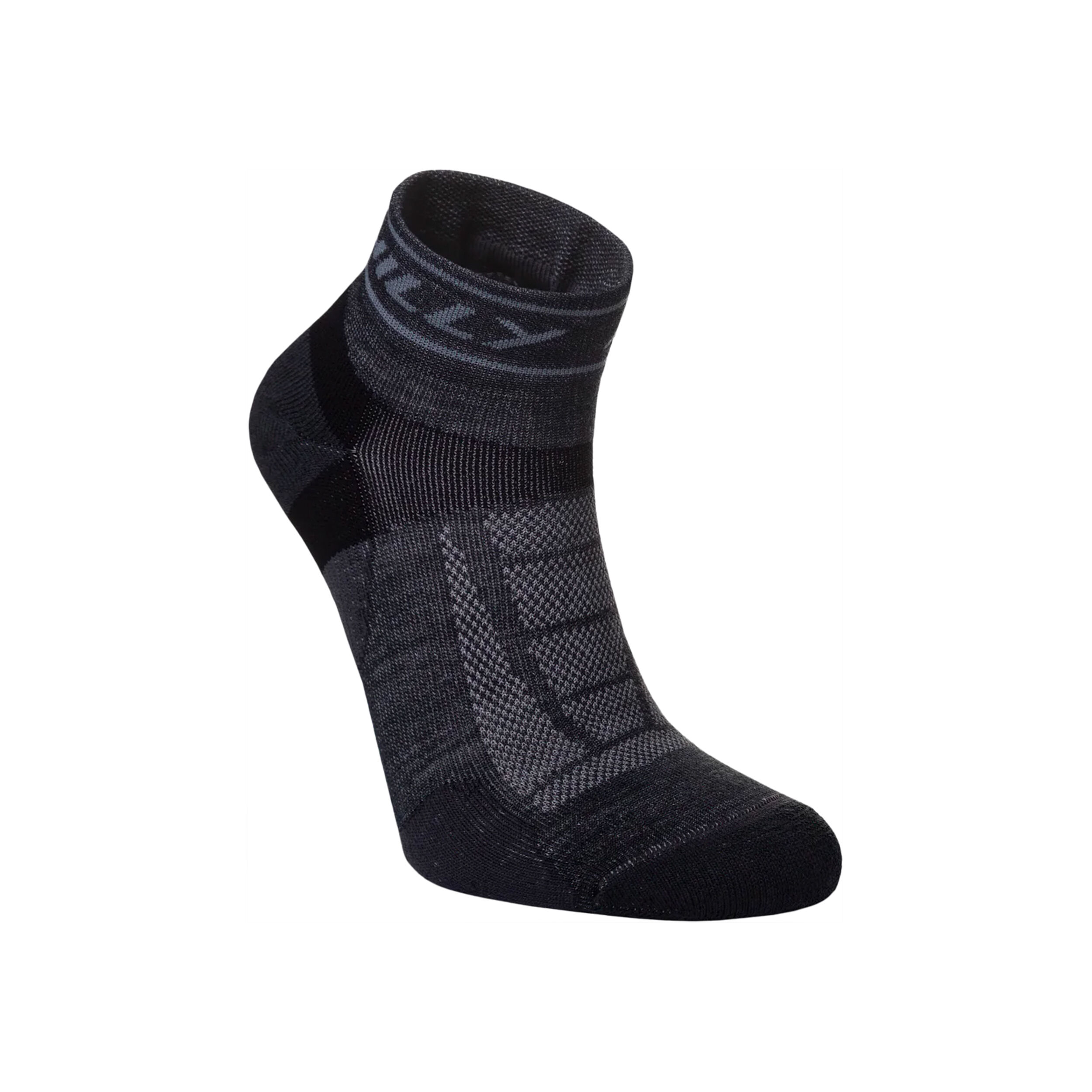 Trail - Quarter - Medium Cushioning Laufsocken - Grau, Schwarz