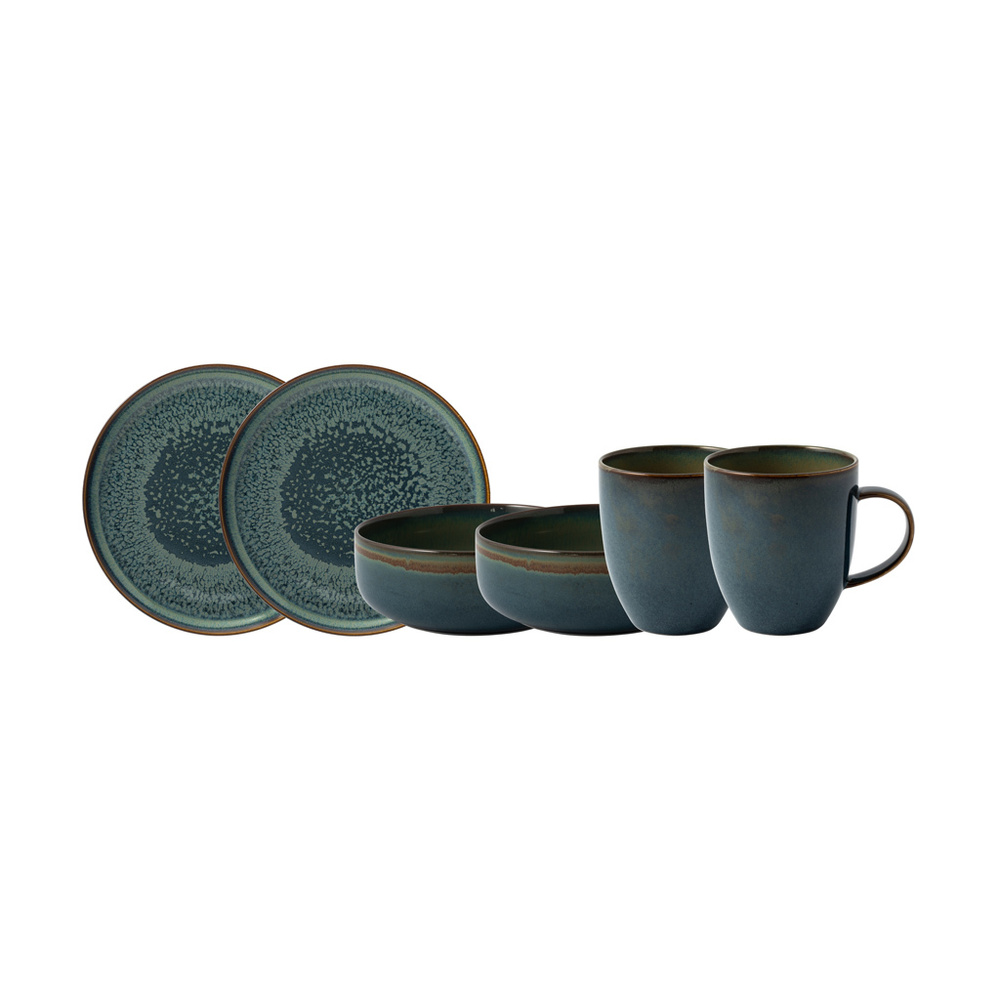like. by Villeroy & Boch Set Petit-Dejeuner 6pcs Crafted Breeze service de vaisselle