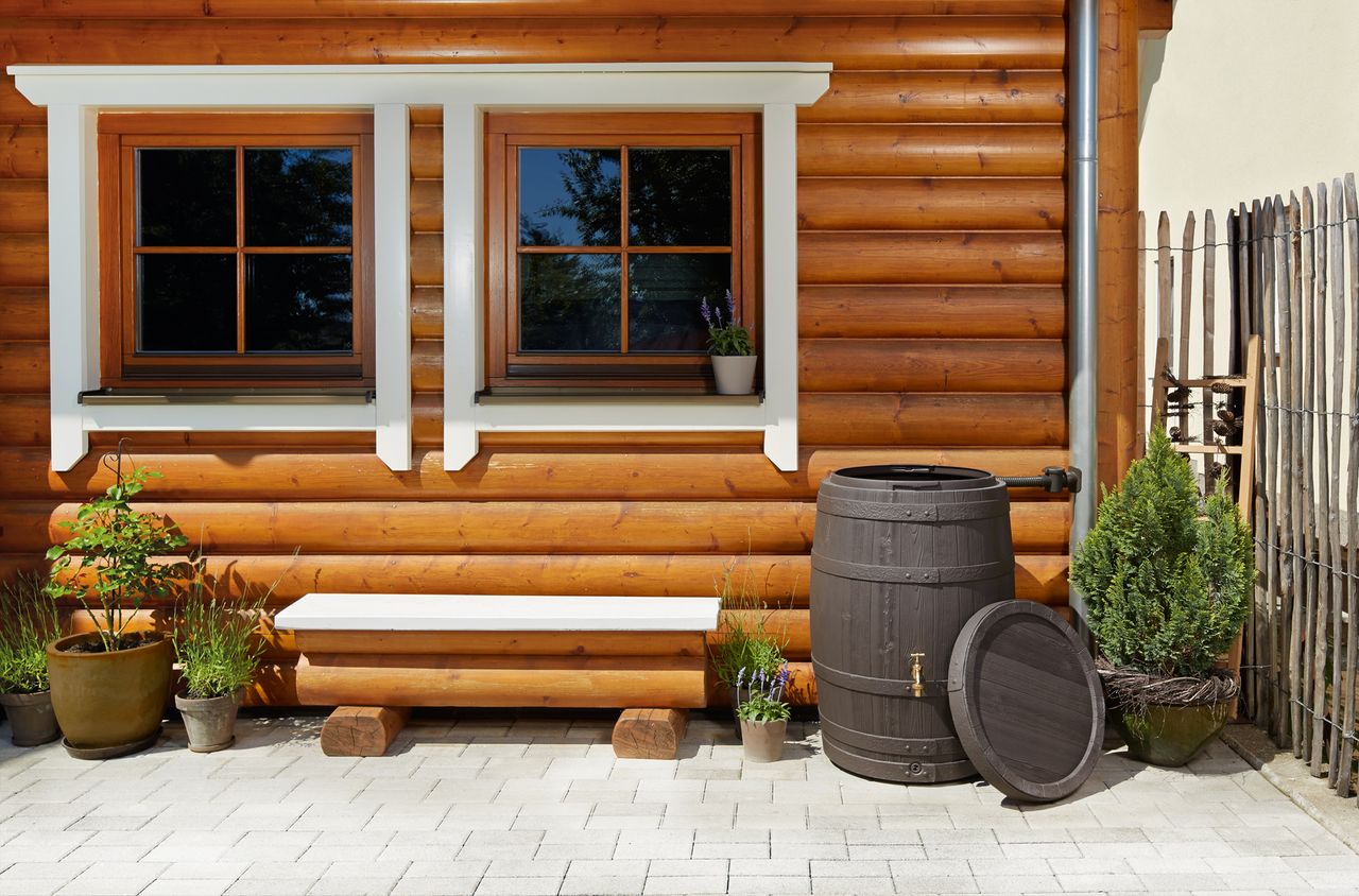 Garantia BARRICA Regenfass 260 L, braun
