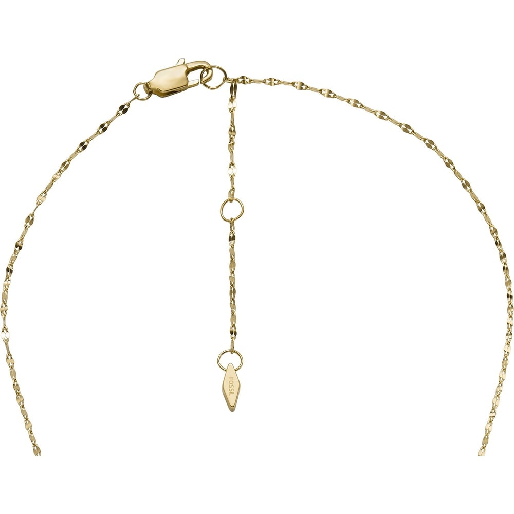 Fossil Chaînette Acier inoxydable collier