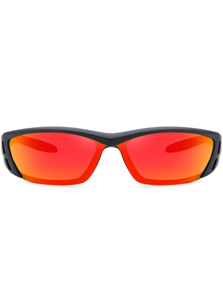 BEZLIT Sport Sonnenbrille in Rot Verspiegelt günstig kaufen onesize