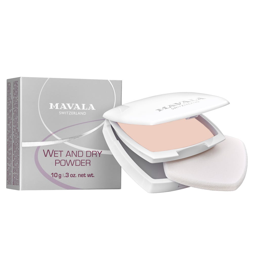 Mavala Wet & Dry Puder Bazar/ Helles Beige 10 g