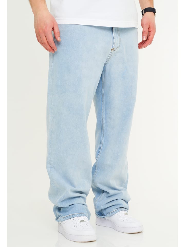 DAILY COTTON Jeans - DCCOTIA Lange Hose Loose-Fit Baggy in Ice Blue günstig kaufen