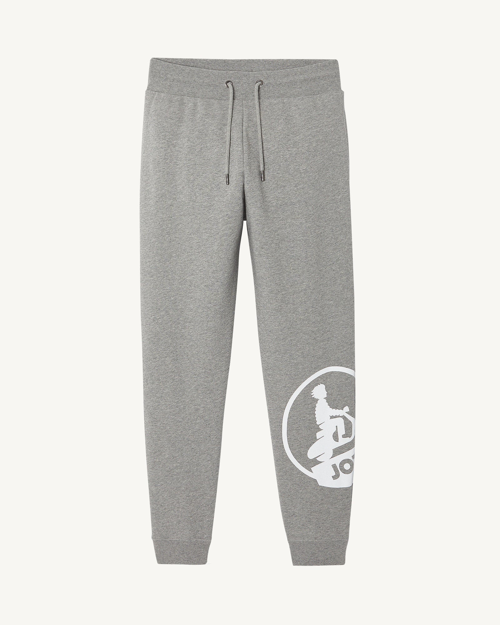 Jogpant femme en coton biologique Gris chiné Soledad