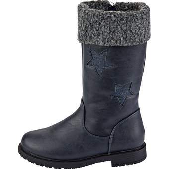 Barbarella Langschaftstiefel in blau