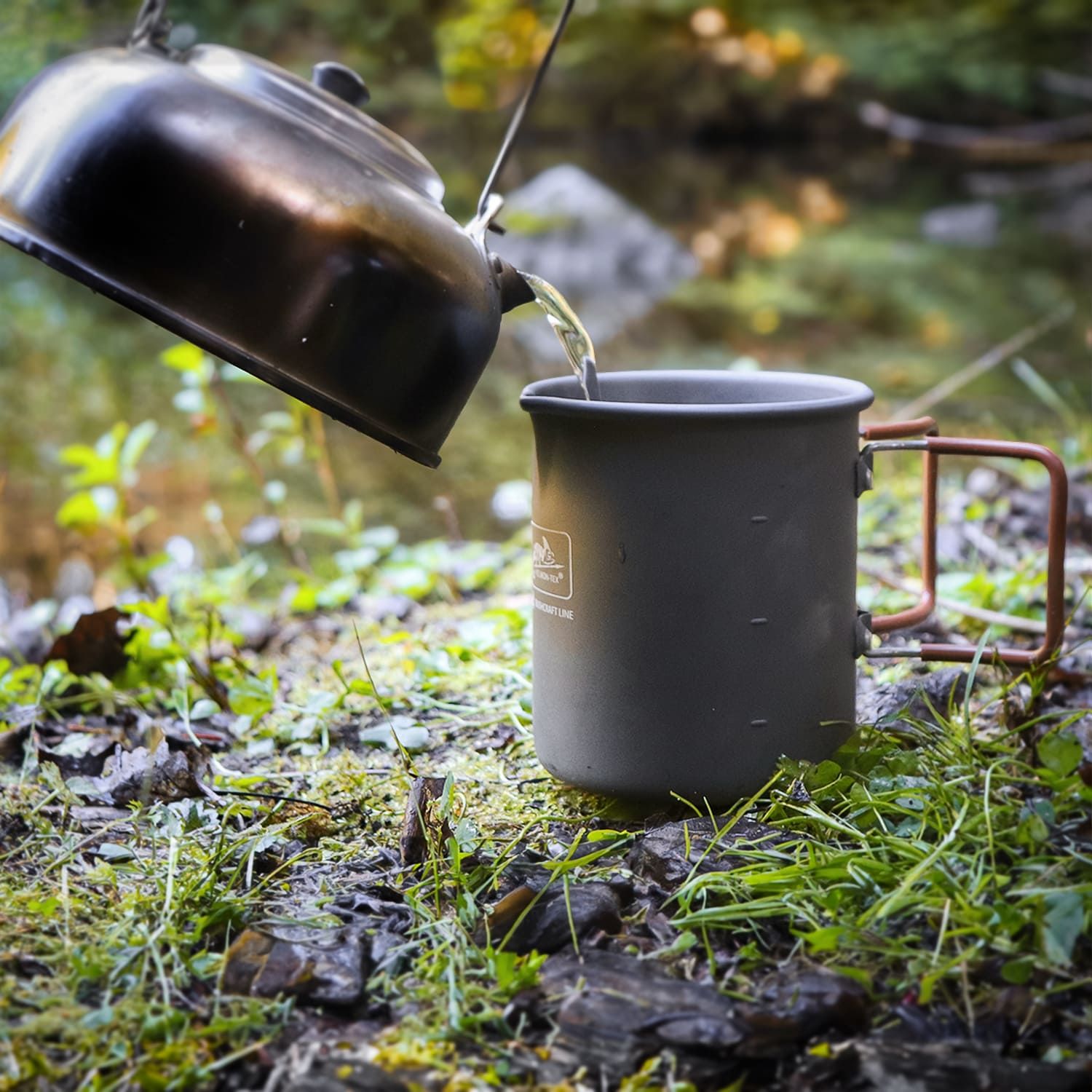 Camp French Press Coffee Mug