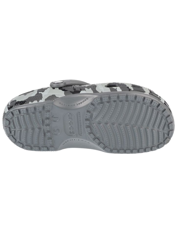 Crocs Crocs Classic Spray Camo Kids Clog in Schwarz günstig kaufen
