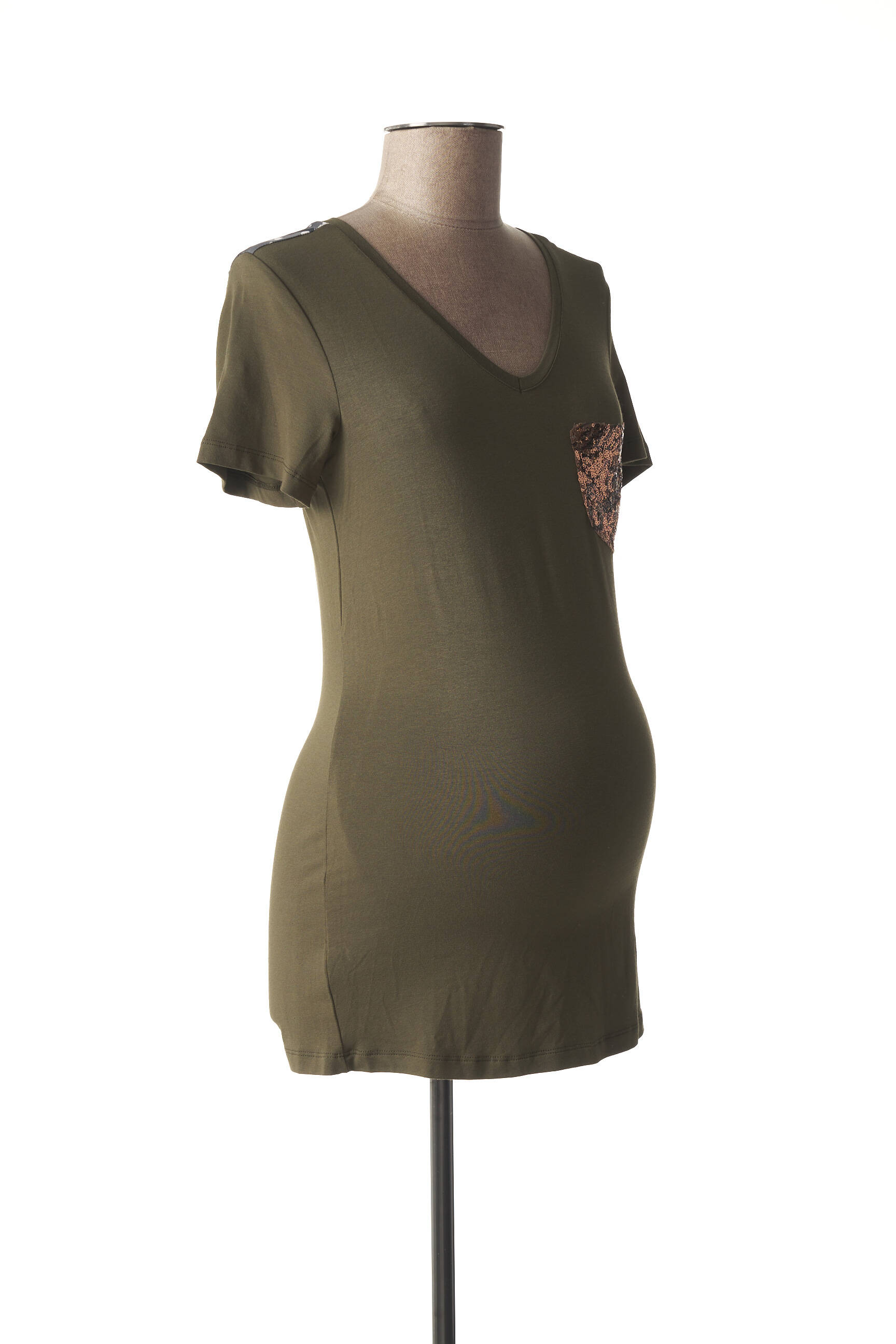 Love2wait Tshirtstops Maternite Femme couleur vert