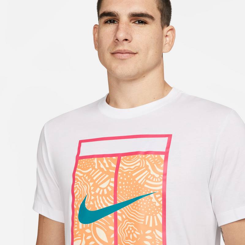 Nike Court Tennisshirt Herren