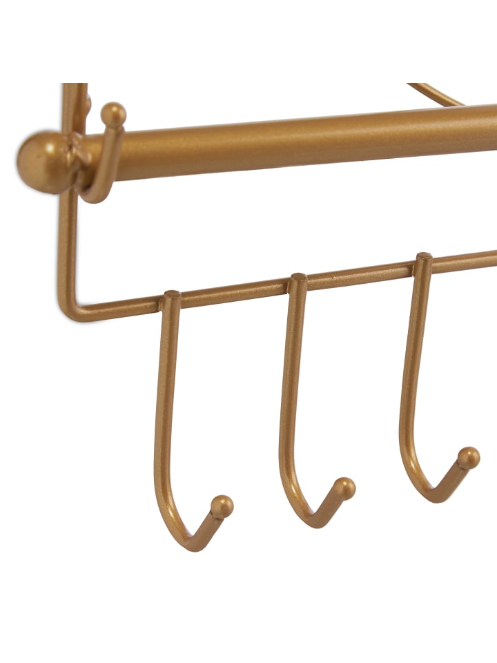 relaxdays Schmuckhalter in Gold - (B)36,5x (H)30 x (T)3,5 cm günstig kaufen onesize