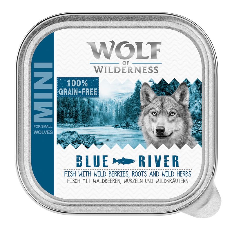 Sparpaket Wolf of Wilderness Adult Single Protein 24 x 150 g Schale